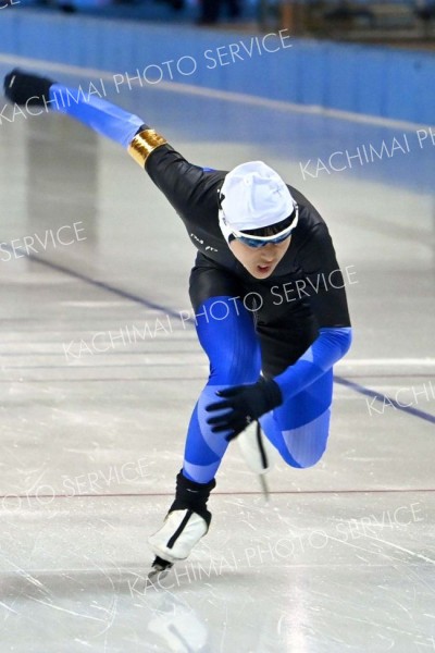 【６年男子５００メートル決勝】４１秒台に迫る４２秒０８をマークした門木嗣夢（御影）