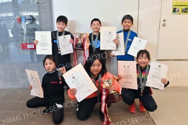 ２年男女上位入賞者