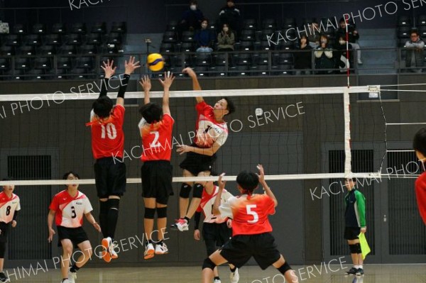 帯広連合ジュニアエースＶ　女子は下音更が優勝　バレーボール選抜優勝大会 6