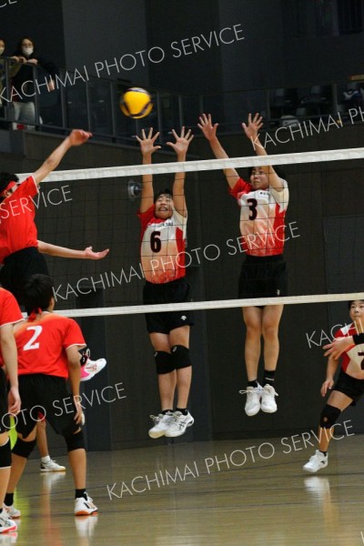 帯広連合ジュニアエースＶ　女子は下音更が優勝　バレーボール選抜優勝大会 9