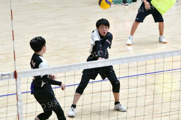 帯広連合ジュニアエースＶ　女子は下音更が優勝　バレーボール選抜優勝大会 11