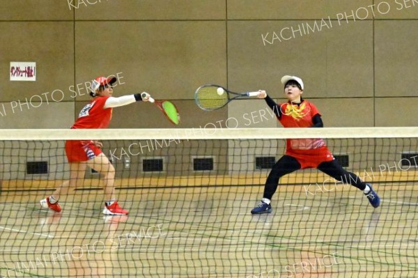 ソフトテニス全十勝室内選手権Ｂ級女子