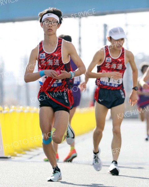 力走の北海道は２８位　全国都道府県対抗男子駅伝