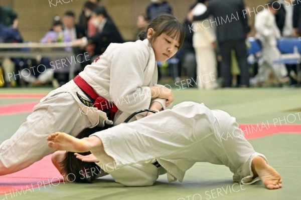 女子中学生の部Ｖ　柔道鏡開き大会