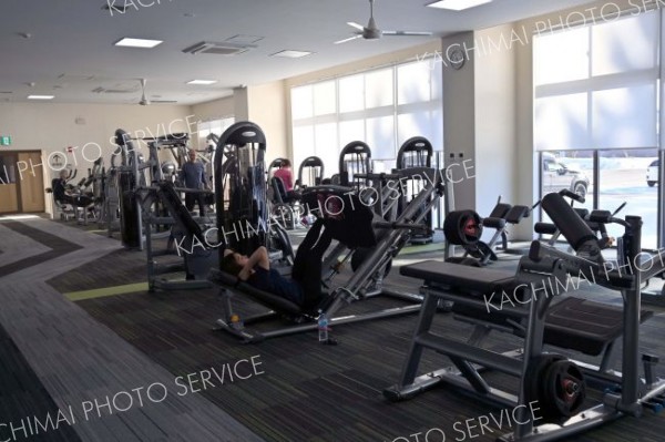 充実した設備で累計利用者数が１０万人を突破しためむろ・スマイルフィットネス