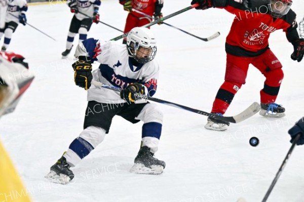 全十勝Ａ　８年ぶり決勝進出ならず　準決勝で釧路鳥取に完封負け　全中アイスホッケー 16