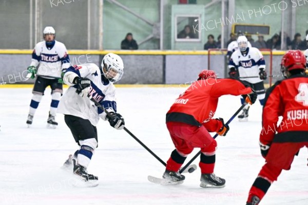 全十勝Ａ　８年ぶり決勝進出ならず　準決勝で釧路鳥取に完封負け　全中アイスホッケー 27