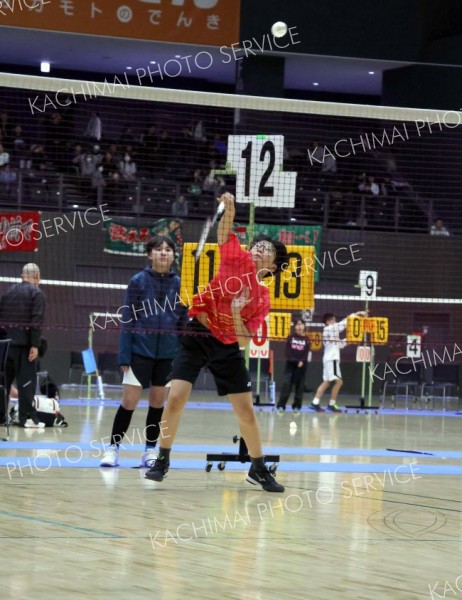 女子５年以下単初Ｖ　全十勝小学生オープンバドミントン