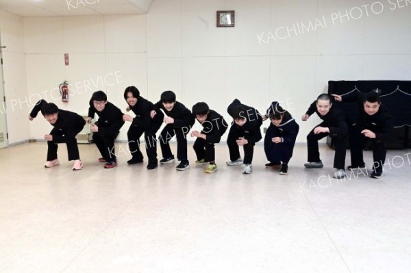 今後の活躍に向けて決意を新たにスタートを切った本別町内の中学生９人