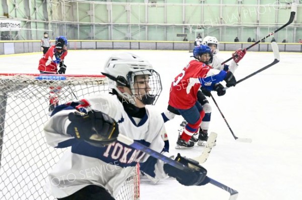 清水、御影、芽室の全十勝Ａが銅メダル　全国中学アイスホッケー 19