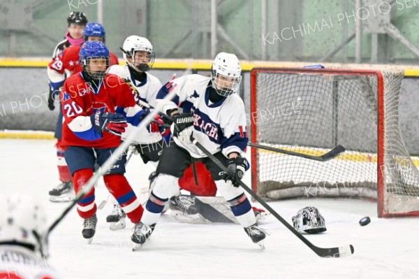 清水、御影、芽室の全十勝Ａが銅メダル　全国中学アイスホッケー 26