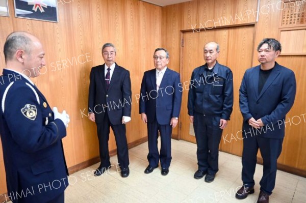 ねぎらいの言葉をかける