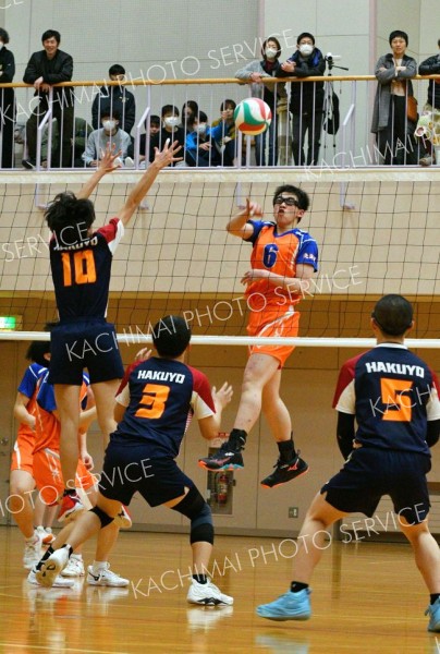 【男子決勝・白樺学園―帯柏葉】