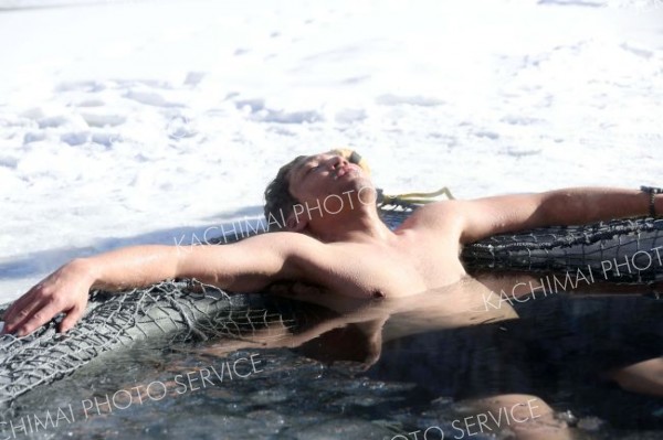 サウナの熱波に耐え、まさに天国の気　新得アヴァントイベント