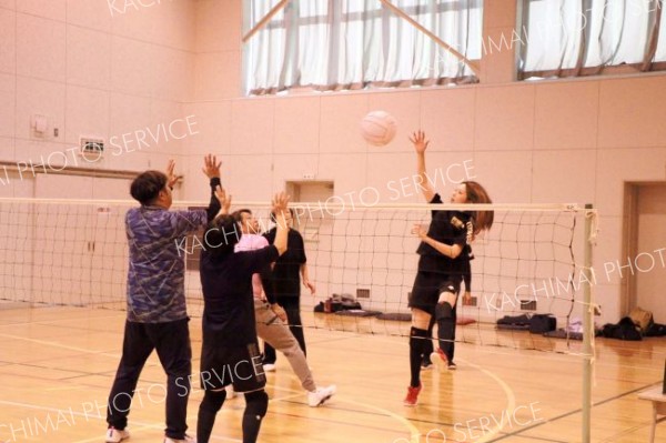 大樹で「南十勝ミニバレー交流会」