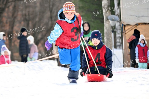 真冬の熱戦を繰り広げた「十勝子ども雪上ばんば」