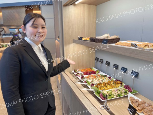 雪まつり会場近くで「ホテルブッフェ」