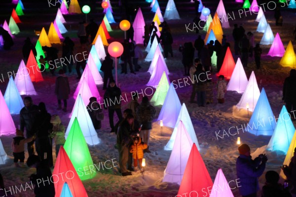 おとふけ十勝川白鳥まつり彩凛華