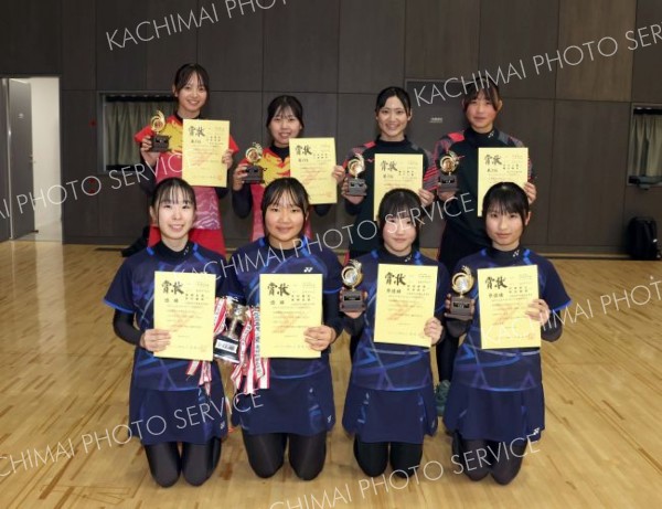 女子上位入賞ペア