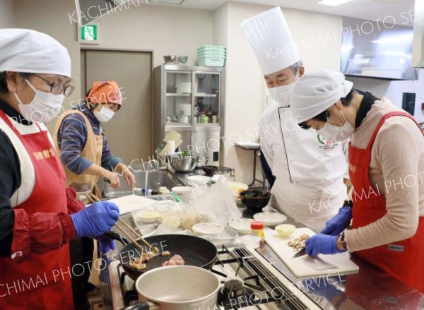 大樹で北海道米料理講習会