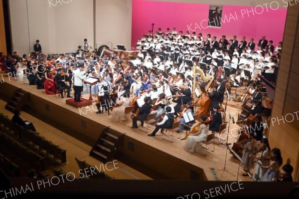 音楽で会場一体に、道少年少女フェス盛況　音更