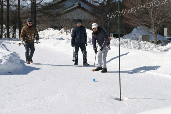プレーを楽しむ参加者