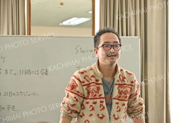 事前練習で指揮も務めた