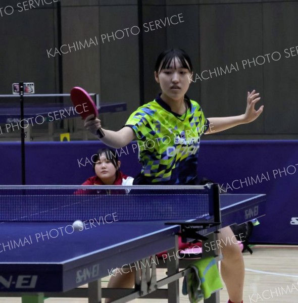 女子２年生シングルス優勝