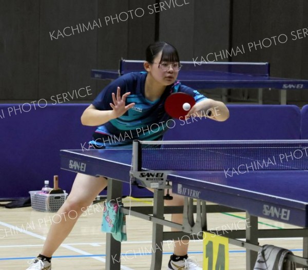 女子１年シングルス準優勝