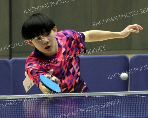 男子２年シングルス準優勝