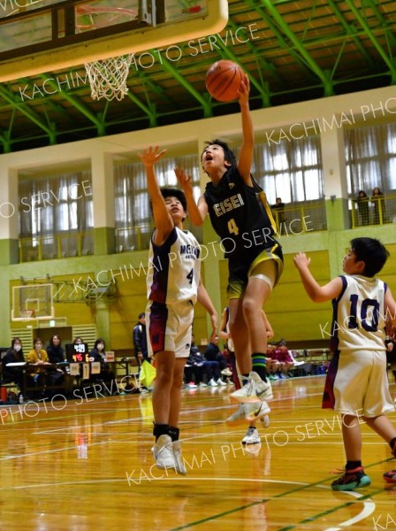 啓西男子初Ｖ　女子芽室Ｈは２連覇　全十勝ミニバスケットボール冬季大会