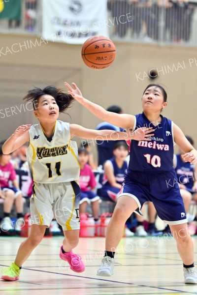女子１部決勝　芽室ホルックス―帯広明和