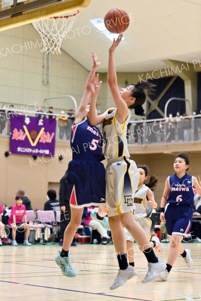 女子１部決勝　芽室ホルックス―帯広明和