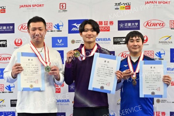 ＣＰ男子入賞者