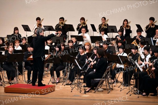 十勝の大学や職場楽団が一堂に演奏　６年ぶりに「バンドフェスティバル」