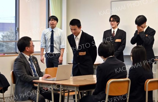 人事担当者と「働く」を考える　帯広大谷高がキャリア教育で初開催