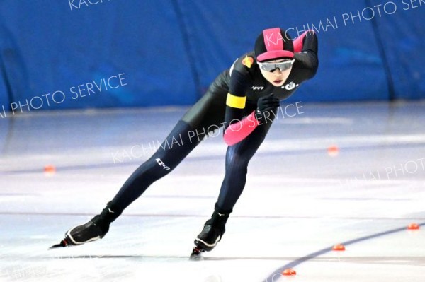 人見１５００、３０００の２冠　全十勝中学校スピードスケート新人戦大会