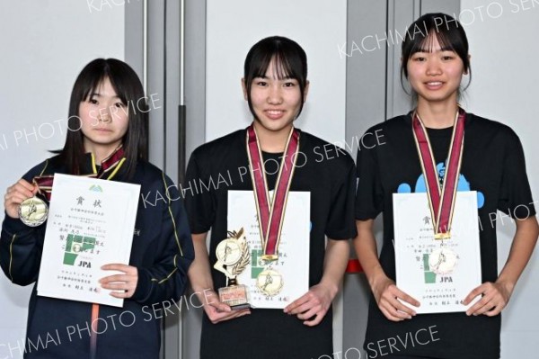 女子１０００メートルの上位入