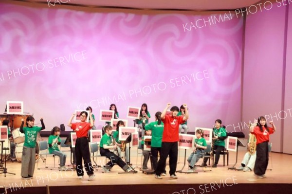 大樹ジュニアウインドアンサンブルが卒業コンサート