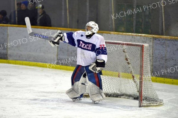 【第２試合・全十勝Ａ―全十勝Ｂ】声を張り上げ指示を送る全十勝Ａ