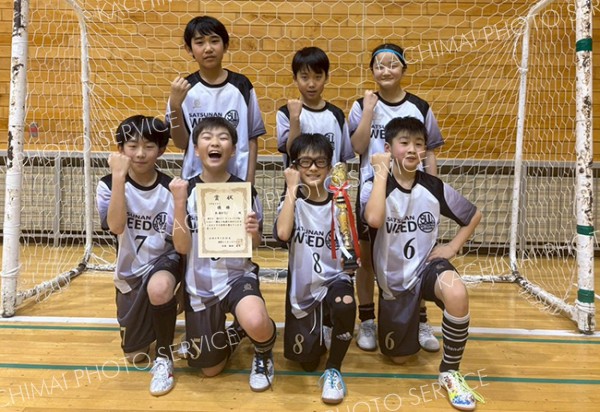 ５年生クラス優勝の札南ＷＥＥＤ