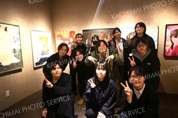 音更高美術部作品展「Ｒｉｃｏｒｄｏ」　１１日からミントカフェ