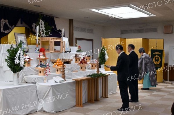 帯広調理師信友会が四條公祭