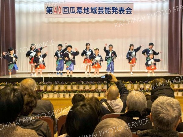 瓜幕地域で芸能発表会　鹿追